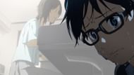 Kousei and his mother as seen in the anime (Image via Sportskeeda)